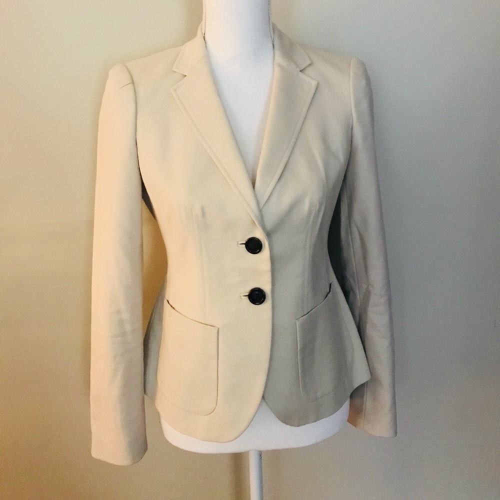 Banana Republic Women’s Blazer NWT 2 619427 cream